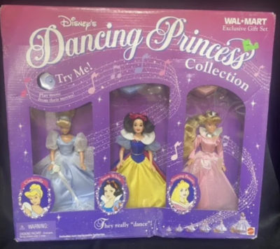 Rare 1997 Mattel Disney Dancing Princess Doll Collection Limited Nib Nos