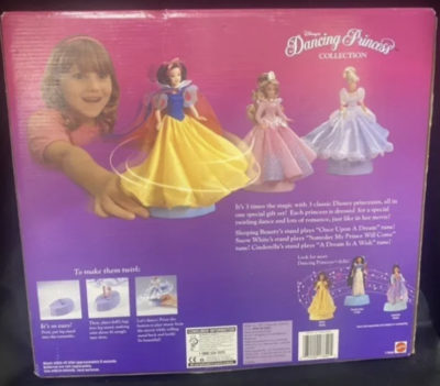 Rare 1997 Mattel Disney Dancing Princess Doll Collection Limited Nib Nos - Image 4