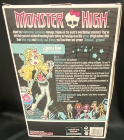 Monster High Lagoona Blue Daughter Of The Sea Monster Doll Mattel Nrfb - Image 2