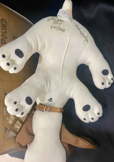 Rare 1984 2nd Edition Pound Puppies Dog Signed Mike Bowling 822/ 1000 - Image 6