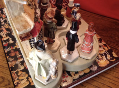Rare Vtg Sebastian Miniatures Set Charles Dickens Family Christmas Carol 16p Lot - Image 6