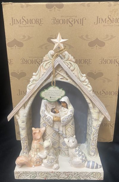 Jim Shore Heartwood Creek “A King For All Creatures” 6003361