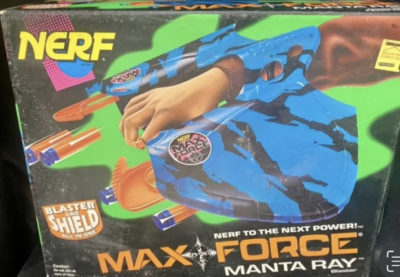 Listing For Nerf Max Force Manta Ray Blaster Rare Nib