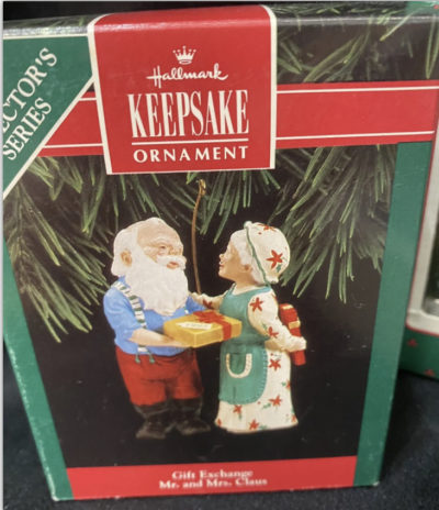 Lot Of 5 Hallmark Mr. & Mrs. Claus Series Christmas Ornament - Image 3