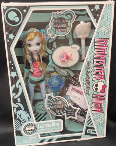 Monster High Lagoona Blue Daughter Of The Sea Monster Doll Mattel Nrfb