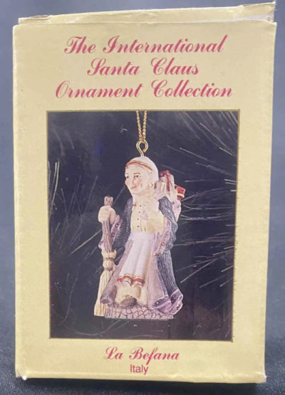 Dillard's International Santa Claus Collection-Italy La Befana Ornament