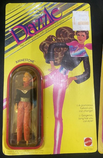 Vintage Doll Lot/ 4 Dazzle & Her Friends Diamond Glissen Spangle Rhinestone 1981 - Image 5