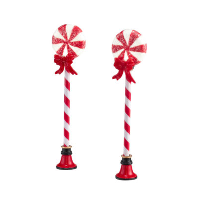Dept 56 Peppermint Street Lights Village Accessories 4025435