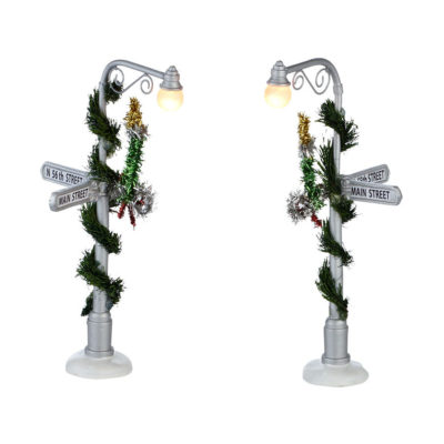 Dept 56 Main Street Lamp Posts Village Accessories 4030895