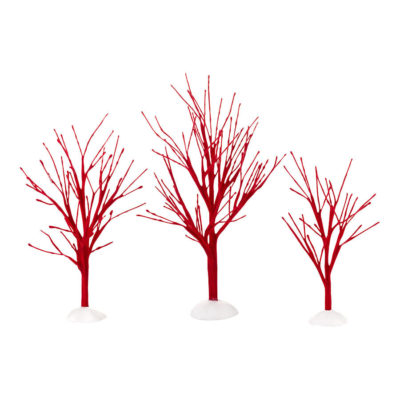 Dept 56 Red Bare Trees Village Accessories 4033833