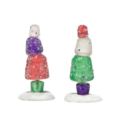Dept 56 Gumdrop Park Topiaries Village Accessories 4038860