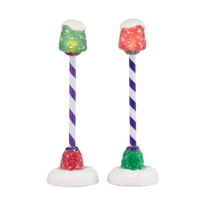 Dept 56 Gumdrop Park Street Lights Village Accessories 4038862
