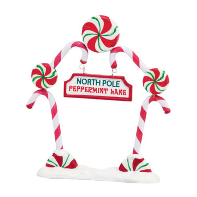 Dept 56 Peppermint Gate Village Accessories 4038868
