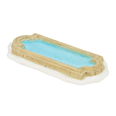 Dept 56 Tudor Gardens Reflecting Pool Village Accessories 4047569