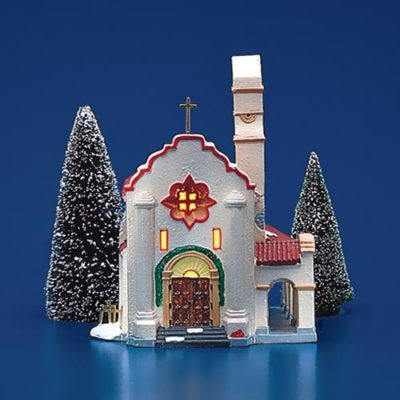 Dept 56 Spanish Mission Church Original Snow Village 51551