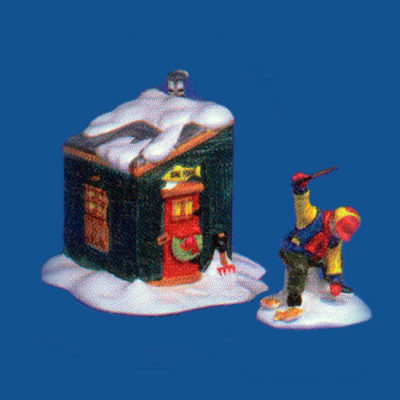 Dept 56 Fresh Frozen Fish Original Snow Village 51632