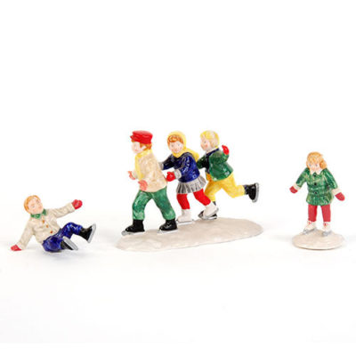 Dept 56 Crack The Whip Original Snow Village 51713