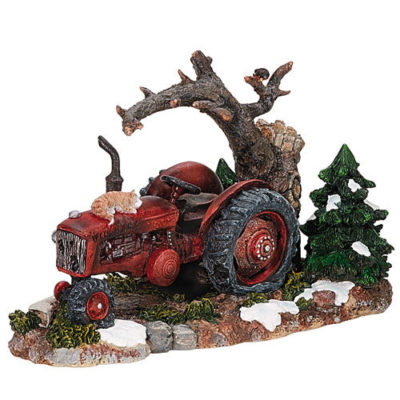Dept 56 Yesterday's Tractor Original Snow Village 52869