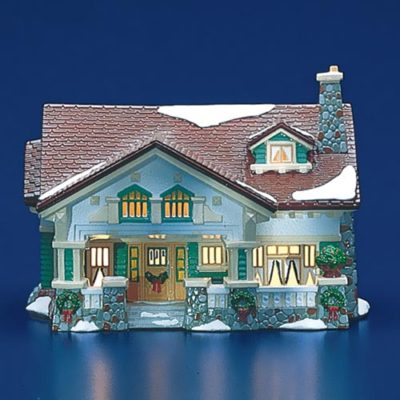 Dept 56 Craftsman Cottage Original Snow Village 54372
