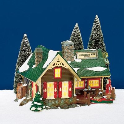 Dept 56 Fisherman's Nook Resort Original Snow Village 54607
