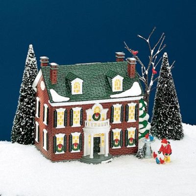 Dept 56 Federal House Original Snow Village 54658