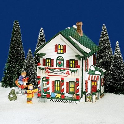 Dept 56 Peppermint Porch Day Care Original Snow Village 54852