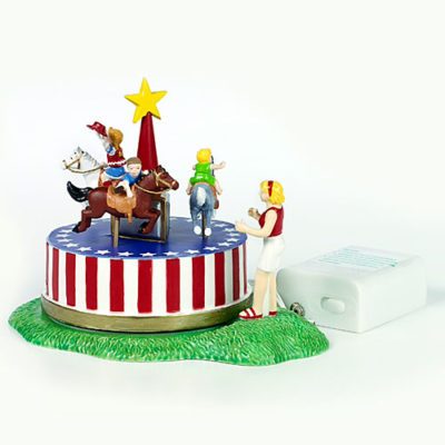 Dept 56 Merrily Round We Go Original Snow Village 55183