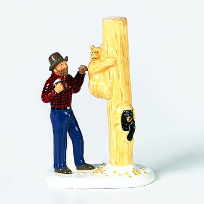 Dept 56 Jonathan The Bear Man Original Snow Village 55202