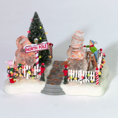 Dept 56 Neighborhood Christmas Scene Original Snow Village 55253