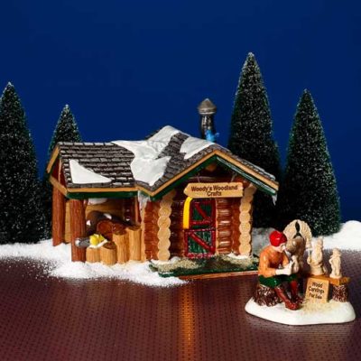 Dept 56 Woody's Woodland Crafts Original Snow Village 55333