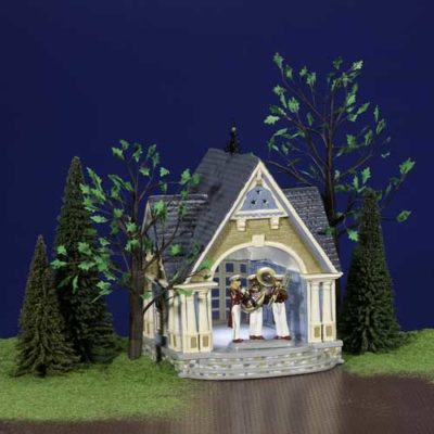 Dept 56 Roosevelt Park Band Shell Original Snow Village 55338