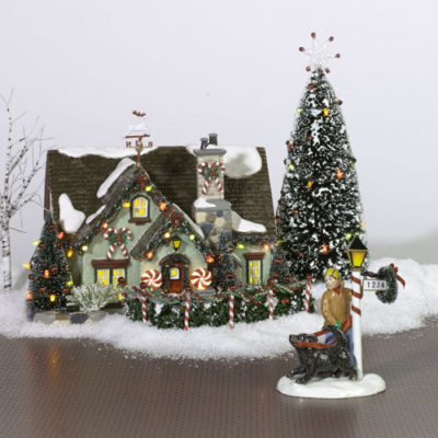 Dept 56 The Peppermint House Original Snow Village 55350