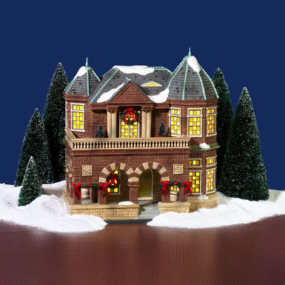 Dept 56 Richardsonian Romanesque House Original Snow Village 55362