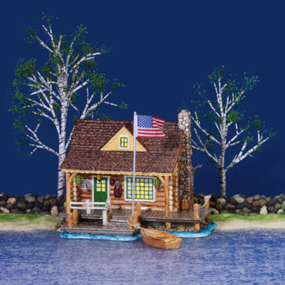 Dept 56 Grandpap's Cabin Original Snow Village 55369