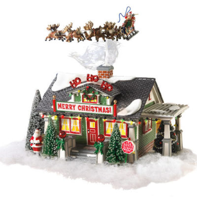 Dept 56 The Santa Claus House Original Snow Village 55602