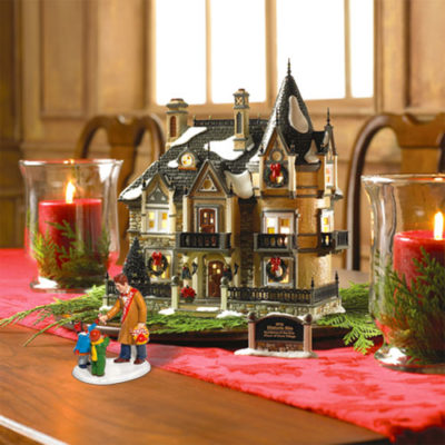Dept 56 Snow Village Mayor's Mansion Original Snow Village 55607