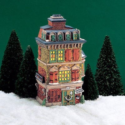 Dept 56 The Flat Of Ebenezer Scrooge Dickens Village 55875