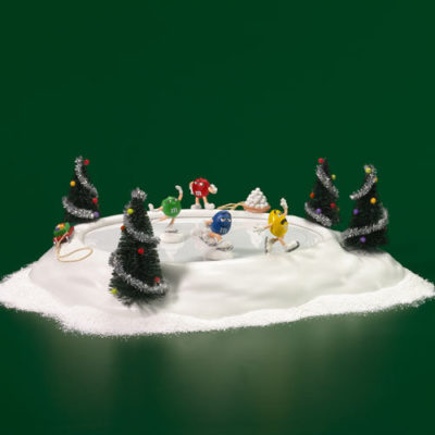 Dept 56 M&M's Fun On Ice North Pole Series 56440