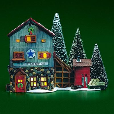 Dept 56 Blue Star Ice Co- New England Village 56472