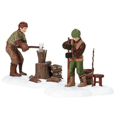 Dept 56 A Day At The Cabin New England Village 56642