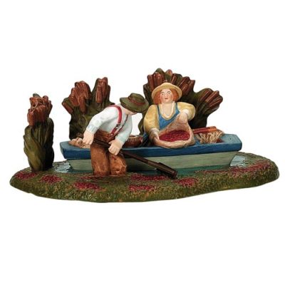 Dept 56 Cathering Cranberries New England Village 56644