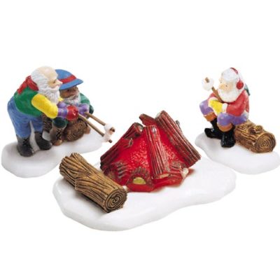 Dept 56 Marshmallows Around The Campfire North Pole Series 56712
