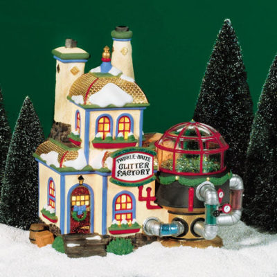 Dept 56 Twinkle Brite Glitter Factory North Pole Series 56738