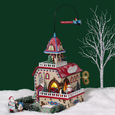 Dept 56 Checking It Twice Wind-Up Toys North Pole Series 56757