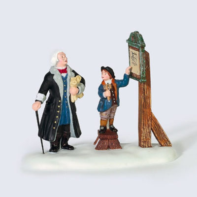 Dept 56 Hear Ye Citizens New England Village 57108