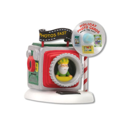 Dept 56 Holiday Photo Card Hut North Pole Series 57202