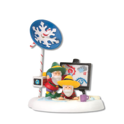 Dept 56 Santa's Flight Planning Team North Pole Series 57206