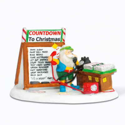 Dept 56 Countdown To Christmas Mission Control North Pole Series 57214