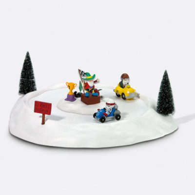 Dept 56 Ice Races Today! North Pole Series 57217