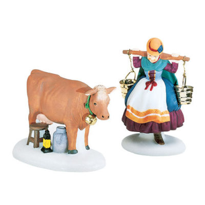 Dept 56 Eight Maids A-Milking Dickens Village 58384